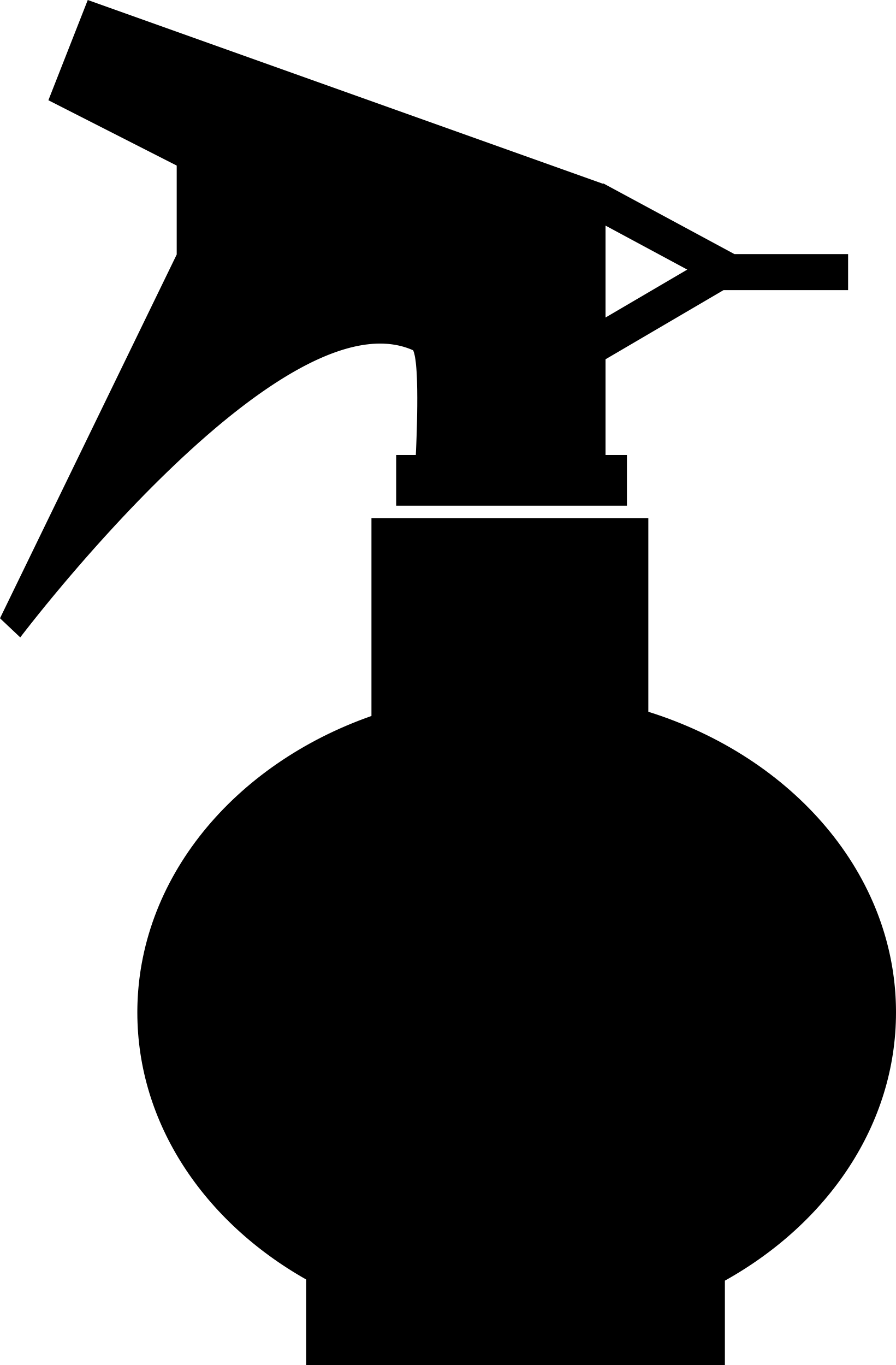 Hair Salon Spray Bottle Silhouette Outline Svg File Free Vectors